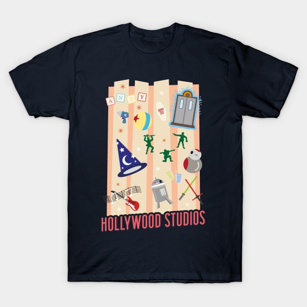 Hollywood Studios T-Shirt by jordihales